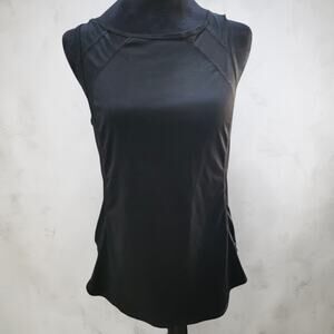 Danskin Now Women’s Active Tank Top Size M 8-10 Black Sleeveless Workout Yoga